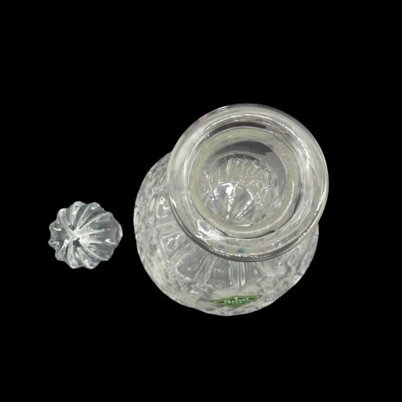 SHANNON Crystal Designs Of Ireland DECANTER with Stopper 12" Tall - Picture 6 of 11